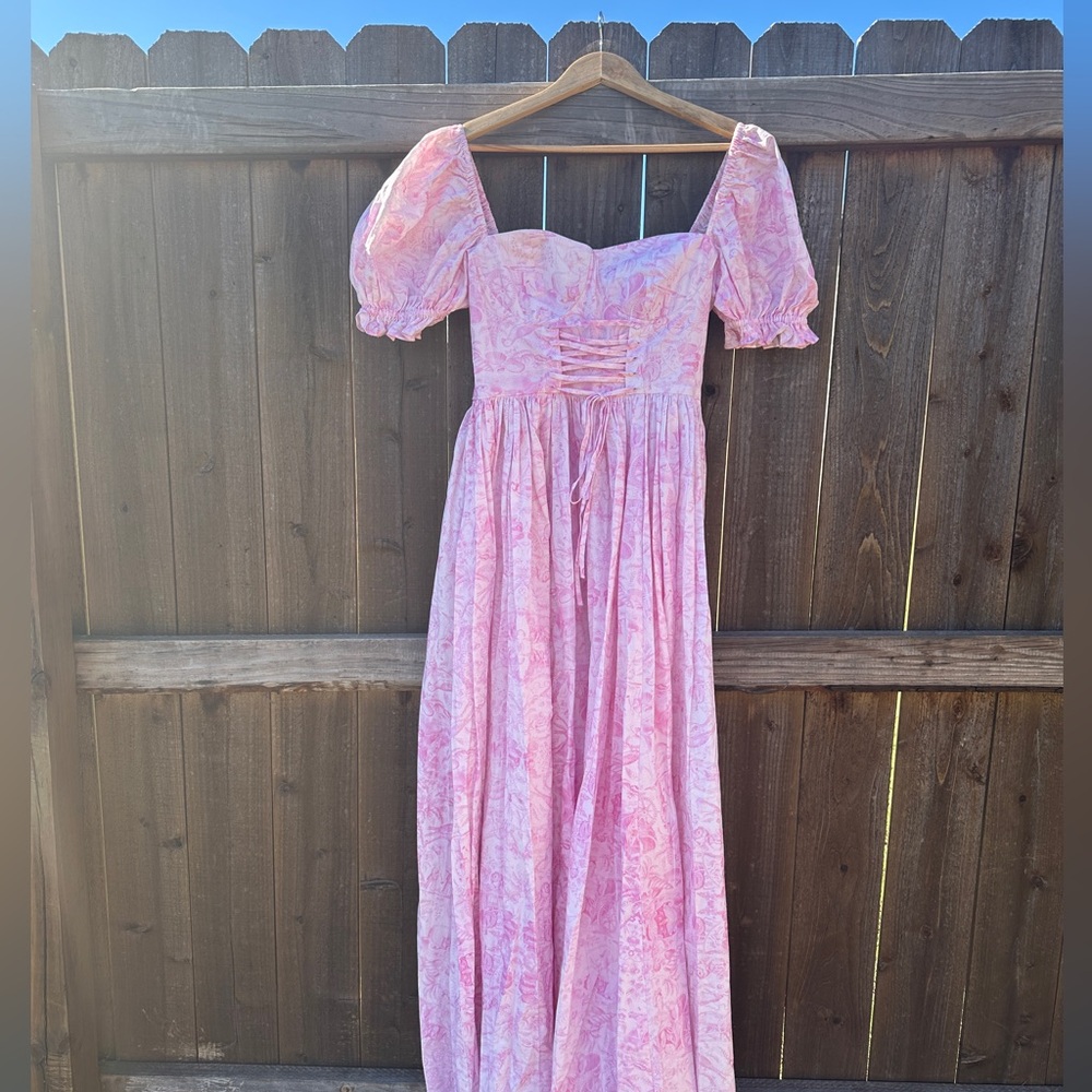 Selkie Pink Porcelain Renaissance Gown
